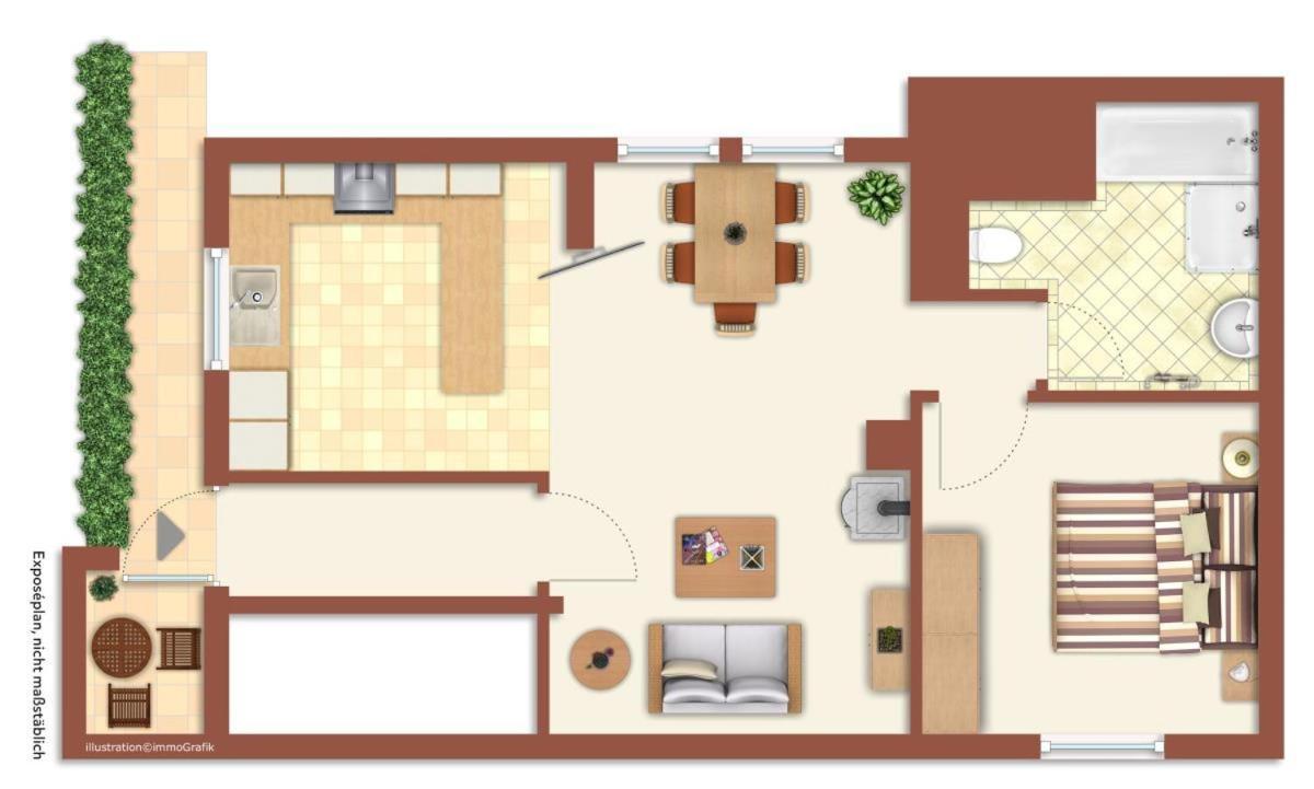Haus Buett Apartman Rostock Kültér fotó